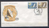 Greece 1970 Earth-Satelite Telecommunications FDC - FDC