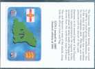 # GUERNSEY Gts1 Jersey Island AVEC ENCART (remote Card) L1 Gte  500ex Tres Bon Etat - Jersey Et Guernesey