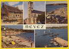 NEVEZ  Finistère  N° 1387 Multivues Chaumière à Kercanic Eglise Raguenès Plage Dourweill Cale Port Manech - Névez