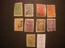 AUTRICHE  (o)  Non Dentelés  De 1919    "  1 Ere République "   9 Val - Used Stamps