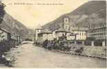 RARE CARTE POSTALE     VUE PRISE DES BORDS DE L ISERE - Moutiers