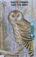 Télécarte GPT BULGARIE - OISEAU - HIBOU CHOUETTE - OWL BIRD Phonecard - EULE VOGEL Telefonkarte - 182 - Owls