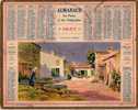 ALMANACH DES PTT-1937-INCOMPLET- ILLUSTRATION VILLAGE DES BARDIERES - QUELQUES TACHES - Grand Format : 1921-40