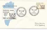 Greenland FDC Sport 8-4-1976 With Cachet - Autres & Non Classés