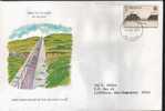 Fdc Saint Hélène 1979 Géologie Iles Construction Escalier Géant 1829 Napoléon - Inseln