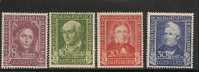 MICHEL - BAND 2 - 1949 - WOHLFAHRT : HELFER DER MENSCHHEIT - Unused Stamps