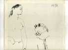 - REPROS RECTO-VERSO DE DESSINS DE PICASSO DE 1954 - Andere & Zonder Classificatie