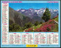 CALENDRIER 1994 : L'Almanach Du Facteur, J. Cartier Bresson, Vallée D'Ossau, Pointe De Diben, Complet, TBE - Grossformat : 1991-00