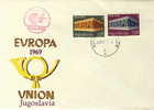 YOUGOSLAVIA FDC MICHEL 507 EUROPA 1969 - 1969