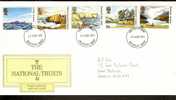 Great Britain 1981  The National Trusts  FDC.  Bromley,Kent Cancel - 1981-1990 Em. Décimales