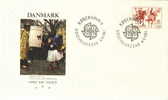 DENMARK FDC MICHEL 730/31 EUROPA 1981 - 1981