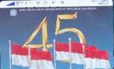 # INDONESIA S27 Flags & 45 140 Tamura 09.90 125000ex Tres Bon Etat - Indonesia