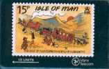 # ISLE_OF_MAN S14 15p Stamp- IOM Express 10 Gpt 02.90 15000ex Tres Bon Etat - Man (Ile De)