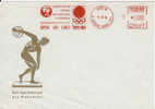 Jeux Olympiques 1964  France  EMA  Metercancel  Freistempel  Japan Air Lines  Tokyo 1964 - Verano 1964: Tokio