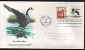 Fdc Usa 1978 Oiseaux Oie Bernache Du Canada Ganada Goose Branta Canadensis - Geese