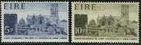 EIRE 1968 St. Mary Cathedral MNH 204-205 - Unused Stamps