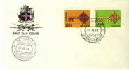 ICELAND FDC MICHEL 417/18 EUROPA 1968 - 1968