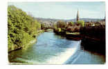 OLD FOREIGN 1915 - UNITED KINGDOM - ENGLAND - RIVER AVON FROM PULTENEY BRIDGE, BATH - Bath