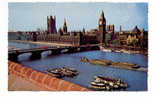OLD FOREIGN 1935 - UNITED KINGDOM - ENGLAND - HOUSES OF PARLIAMENT , LONDON BUS - Houses Of Parliament
