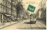CHARENTON   -  La Rue De St Mandé - Animation, Tramway - Voy .1912 - Charenton Le Pont