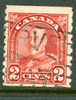 1930 2 Cent King George V Arch Coil Issue #181 - Used Stamps