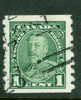 1935 1cent King George V Pictorial Coil Issue #228 - Usati