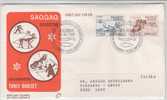 Greenland FDC 15.10.1981 Complete Set Old Civilizations With Cachet And Sent To Denmark - Other & Unclassified