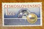 1986 CZECHOSLOVAKIA MNH STAMP VOLLEYBALL WOMAN WORLD CHAMPIONSHIP - Pallavolo