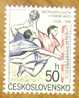 1990 CZECHOSLOVAKIA MNH STAMP HANDBALL WORLD CHAMPIONSHIP - Balonmano