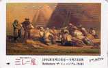 Télécarte Japon / 110-016 - PEINTURE FRANCE - J-F MILLET / LES BOTTELEURS DE FOIN Paille - Japan Painting Phonecard 12 - Peinture