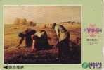 Carte Japon - PEINTURE FRANCE - J-F MILLET / LES GLANEUSES - Japan Painting Card - Kunst Karte - 38 - Peinture