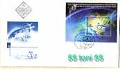 BULGARIA  / Bulgarie   2001  10 Years ATLANTIC CLUB  S/S- FDC - NATO