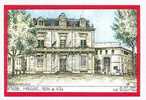 34 MAUGUIO - Hôtel De Ville  - Illustration Yves Ducourtioux - Mauguio