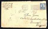 UNITED STATES NEW YORK 1931 COVER SENT TO ROMANIA BUGLE CANCELL! - Sobres De Eventos