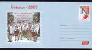 Romania Stationery With Christmas DANSE Code 89/2007 - Dans