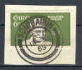 Ireland 1969 Mi. 235 Birth Of Geburtstag Von Mahatma Ghandi Deluxe Sciobairin Cancel On Piece 1969 - Used Stamps