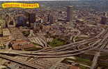 HOUSTON   - Hauston Freeways  - Veduta  -  VG 1968  - (79) - Houston