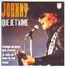 JOHNNY  HALLYDAY   REPRODUCTION EN CD DES VINYLES 4 TITRES DES ANNEES 1960 - Other - French Music