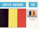 3930 - Nations-Unies New York 1982 - Drapeaux - Maximumkaarten