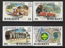 1982 KIRIBATI  88-91 ** Scoutisme - Kiribati (1979-...)