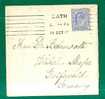 UK - VF 1912 COVER From BATH To GERMANY - EDWARD VII SG #230 Solo Stamp - Briefe U. Dokumente