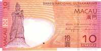 MACAU  10 Patacas   Daté Du 08-08-2005     Pick 80    ***** BILLET  NEUF ***** - Otros – Asia