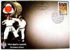 2001 REPUBLIKA SRPSKA FDC KARATE WORLD CHAMPION MEDALS - Sin Clasificación