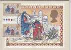 GRANDE BRETAGNE  CARTE MAXIMUM NUM.YVERT  920 NOEL LA NATIVITE - Tarjetas PHQ