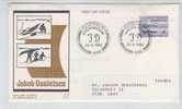 Greenland FDC 24.6.1982 Jakob Danielsen With Cachet Sent To Denmark - Autres & Non Classés