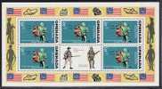 US Bicentenaire, Grenada Sc632 S/S US Bicentennial, Lexington-Concord - Indépendance USA