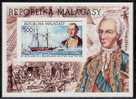 US Bicentenaire, Malagasy ScC140 US Bicentennial, Washington, Ship, Imperf - Us Independence