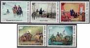 US Bicentenaire, Burkina Faso Sc365-7, C209-10 US Bicentennial, Washington & Lafayette... - Onafhankelijkheid USA