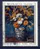 ##1972. Monaco. Painting By Paul Cezanne: Flowers. Michel 1041. Used - Used Stamps