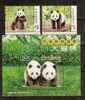 2009 TAIWAN GIANT PANDA 2V+ MS - Ungebraucht